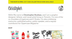 Desktop Screenshot of christopherrouleau.com